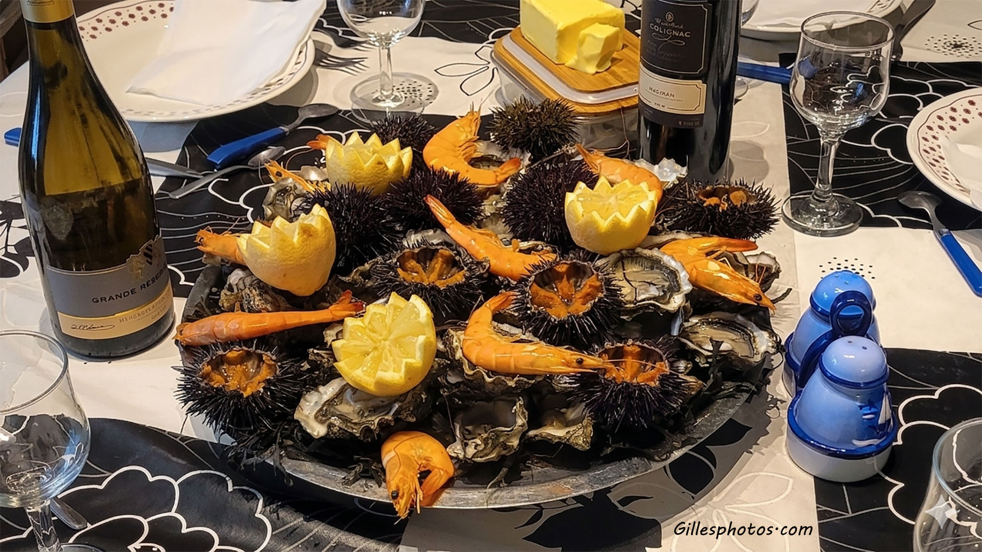 Décembre 2025 : Repas de la mer, Huitres et Oursins