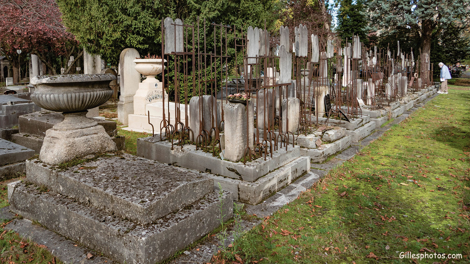 Novembre 2020 : Tombes Centenaires cimetière de Pantin